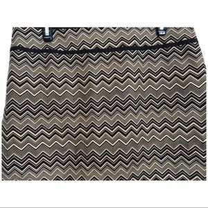 LOFT Skirts - Ann Taylor LOFT Chevron Skirt LOFT Skirts - Ann Taylor LOFT Chevron Skirt